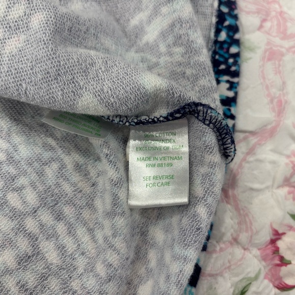 Lilly Pulitzer Floral Print Coverup with Pink and Green Accents - Picture 12 of 12